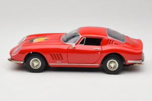 Ferrari 275 GTB/4 Czerwony z Palmą na Masce ERTL 1:18 7483-P1 Metal — zdjęcie 4 z 8