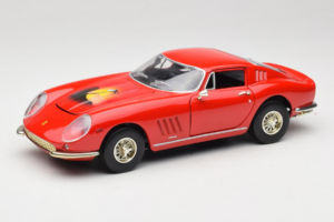 Ferrari 275 GTB/4 Czerwony z Palmą na Masce ERTL 1:18 7483-P1 Metal