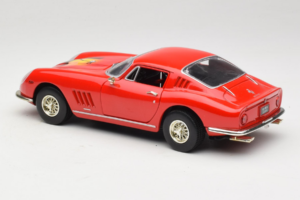 Ferrari 275 GTB/4 Czerwony z Palmą na Masce ERTL 1:18 7483-P1 Metal — zdjęcie 7 z 8