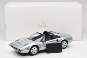Ferrari 308 GTS Srebrny Norev 1:18 187934 Metal — zdjęcie 7 z 7