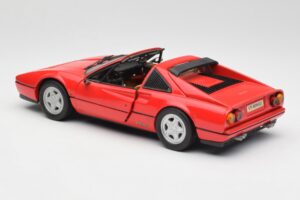 Ferrari 328 GTS Czerwony Anson 1:18 TY11078 Metal — zdjęcie 7 z 8