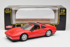 Ferrari 328 GTS Czerwony Anson 1:18 TY11078 Metal — zdjęcie 8 z 8
