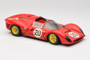 Ferrari 330 P4 #20 Czerwony 1967 Revell 1:18 48822-P1 Metal — zdjęcie 6 z 8