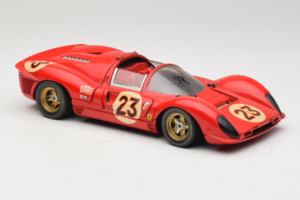 Ferrari 330 P4 #23 L. Bandini / C. Amon 24 Hours of Daytona Winner 1967 Revell 1:18 48833 Metal — zdjęcie 6 z 8