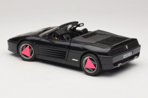 Ferrari 348 Spider Czarny Mira 1:18 6181 Metal — zdjęcie 7 z 8