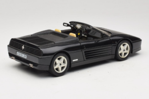 Ferrari 348 Spider Czarny Z Srebrnymi Kołami Mira 1:18 6918 Metal — zdjęcie 3 z 8