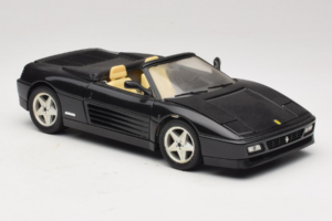 Ferrari 348 Spider Czarny Z Srebrnymi Kołami Mira 1:18 6918 Metal — zdjęcie 6 z 8