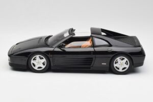 Ferrari 348 TS Czarny Hot Wheels 1:18 X5481 Metal — zdjęcie 4 z 8