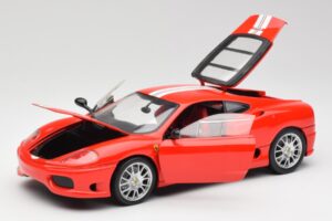Ferrari 360 Challenge Stradale Czerwony Hot Wheels 1:18 C0407 Metal — zdjęcie 2 z 8