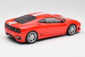 Ferrari 360 Challenge Stradale Czerwony Hot Wheels 1:18 C0407 Metal — zdjęcie 3 z 8