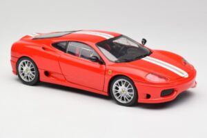 Ferrari 360 Challenge Stradale Czerwony Hot Wheels 1:18 C0407 Metal — zdjęcie 6 z 8