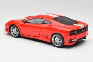 Ferrari 360 Challenge Stradale Czerwony Hot Wheels 1:18 C0407 Metal — zdjęcie 7 z 8