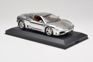 Ferrari 360 Modena Chrome Silver Edycja Limitowana Exclusive Cars 1:18 EC004 Metal — zdjęcie 6 z 9