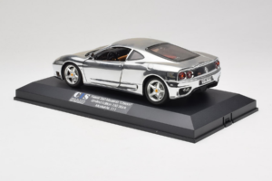 Ferrari 360 Modena Chrome Silver Edycja Limitowana Exclusive Cars 1:18 EC004 Metal — zdjęcie 7 z 9
