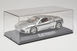 Ferrari 360 Modena Chrome Silver Edycja Limitowana Exclusive Cars 1:18 EC004 Metal — zdjęcie 8 z 9