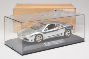 Ferrari 360 Modena Chrome Silver Edycja Limitowana Exclusive Cars 1:18 EC004 Metal — zdjęcie 9 z 9