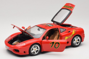 Ferrari 360 Modena #10 5 Jahre IG Bburago Czerwony Bburago 1:18 3358-P2 Metal — zdjęcie 2 z 8