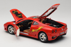 Ferrari 360 Modena #10 5 Jahre IG Bburago Czerwony Bburago 1:18 3358-P2 Metal — zdjęcie 5 z 8