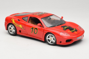 Ferrari 360 Modena #10 5 Jahre IG Bburago Czerwony Bburago 1:18 3358-P2 Metal — zdjęcie 6 z 8