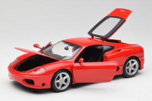 Ferrari 360 Modena Czerwony Hot Wheels 1:18 25736 Metal — zdjęcie 2 z 8