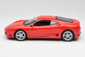 Ferrari 360 Modena Czerwony Hot Wheels 1:18 25736 Metal — zdjęcie 4 z 8