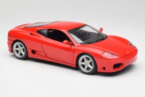 Ferrari 360 Modena Czerwony Hot Wheels 1:18 25736 Metal — zdjęcie 6 z 8