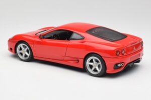 Ferrari 360 Modena Czerwony Hot Wheels 1:18 25736 Metal — zdjęcie 7 z 8