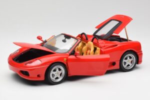 Ferrari 360 Spider Czerwony Hot Wheels 1:18 57310 Metal — zdjęcie 2 z 8