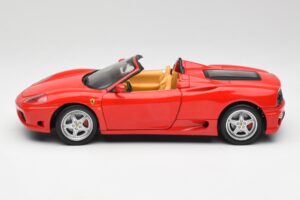 Ferrari 360 Spider Czerwony Hot Wheels 1:18 57310 Metal — zdjęcie 4 z 8