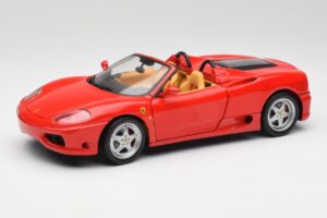 Ferrari 360 Spider Czerwony Hot Wheels 1:18 57310 Metal