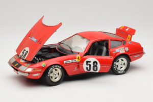 Ferrari 365 GTB/4 Daytona Berlinetta #58 Czerwony Techno Giodi 1:18 40011 Metal — zdjęcie 2 z 8