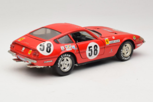 Ferrari 365 GTB/4 Daytona Berlinetta #58 Czerwony Techno Giodi 1:18 40011 Metal — zdjęcie 3 z 8