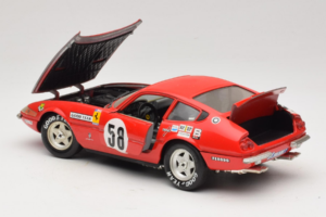 Ferrari 365 GTB/4 Daytona Berlinetta #58 Czerwony Techno Giodi 1:18 40011 Metal — zdjęcie 5 z 8