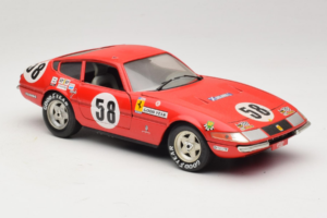 Ferrari 365 GTB/4 Daytona Berlinetta #58 Czerwony Techno Giodi 1:18 40011 Metal — zdjęcie 6 z 8