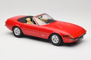Ferrari 365 GTB/4 Daytona Spyder Series II Rosso Dino KK-Scale 1:18 KKDC180621 Metal — zdjęcie 4 z 6