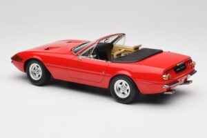 Ferrari 365 GTB/4 Daytona Spyder Series II Rosso Dino KK-Scale 1:18 KKDC180621 Metal — zdjęcie 5 z 6