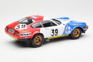 Ferrari 365 GTB/4 #39 J-C. Andruet / Lena 24 Hours of Le Mans 1972 Kyosho 1:18 08164E Metal — zdjęcie 3 z 8