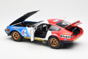 Ferrari 365 GTB/4 #39 J-C. Andruet / Lena 24 Hours of Le Mans 1972 Kyosho 1:18 08164E Metal — zdjęcie 5 z 8