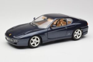 Ferrari 456 GT Niebieski Bburago 1:18 3036 Metal