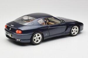 Ferrari 456 GT Niebieski Bburago 1:18 3036 Metal — zdjęcie 5 z 8