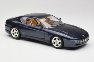 Ferrari 456 GT Niebieski Bburago 1:18 3036 Metal — zdjęcie 6 z 8