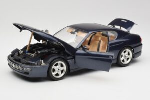 Ferrari 456 GT Niebieski Bburago 1:18 3036 Metal — zdjęcie 8 z 8