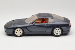 Ferrari 456 GT Dark Blue Metallic Bburago 1:18 3036-B2 Metal — zdjęcie 4 z 8