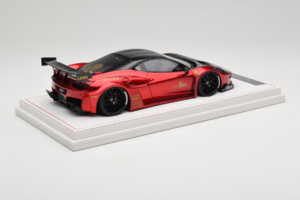 Ferrari 458 Liberty Walk LB-Silhouette WORKS GT Candy Czerwony IVY 1:18 REMC003 Żywica — zdjęcie 3 z 6