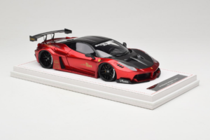 Ferrari 458 Liberty Walk LB-Silhouette WORKS GT Candy Czerwony IVY 1:18 REMC003 Żywica — zdjęcie 4 z 6
