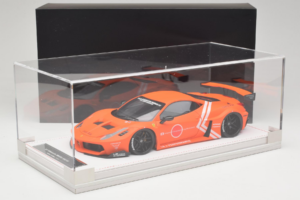 Ferrari 458 Liberty Walk LB-Silhouette WORKS GT Pomarańczowy IVY 1:18 REMC002 Żywica — zdjęcie 6 z 6