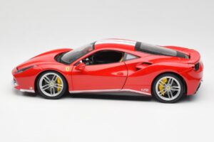 Ferrari 488 GTB Czerwony Bburago 1:18 18-76102 Metal — zdjęcie 4 z 8