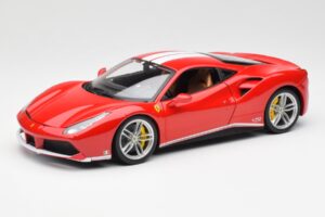 Ferrari 488 GTB Czerwony Bburago 1:18 18-76102 Metal