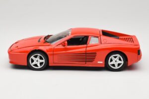 Ferrari 512 TR Czerwony Mira 1:18 6144 Metal — zdjęcie 4 z 8