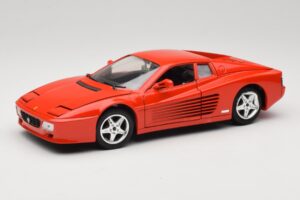 Ferrari 512 TR Czerwony Mira 1:18 6144 Metal